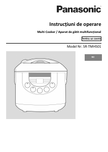 Manual Panasonic SR-TMH501 Multicooker