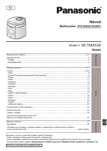 Manuál Panasonic SR-TMX530 Víceúčelový vařič