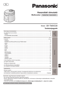 Használati útmutató Panasonic SR-TMX530 Multifunkciós főzőeszköz