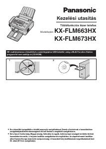 Használati útmutató Panasonic KX-FLM673HX Multifunkciós nyomtató