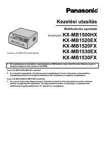Használati útmutató Panasonic KX-MB1520FX Multifunkciós nyomtató