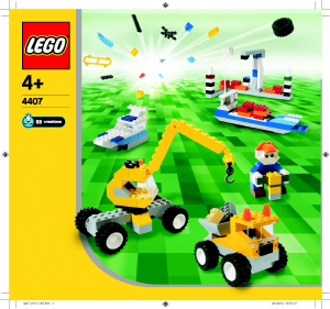 Manuale Lego set 4407 Creator Trasporti