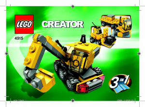 Manual Lego set 4915 Creator Mini construction