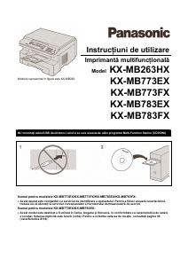 Manual Panasonic KX-MB263HX Imprimantă multifuncţională