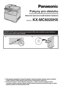 Manuál Panasonic KX-MC6020 Multifunkční tiskárna