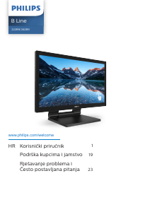 Priručnik Philips 242B9T LED zaslon