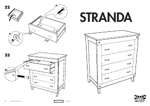 Panduan IKEA STRANDA Lemari Rias