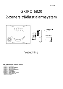 Brugsanvisning Gripo 6820 Alarmsystem