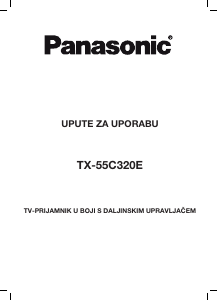 Priručnik Panasonic TX-55C320E LCD televizor