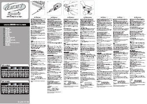 Manuale BBB BLS-46 Spark Luce della bicicletta