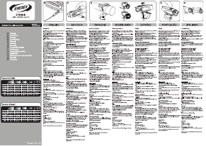 Manuale BBB BLS-72 Strike 500 Luce della bicicletta