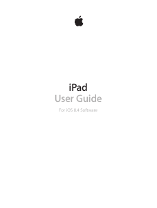 Manual Apple iPad (iOS 8.4) Tablet