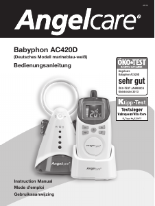 Bedienungsanleitung Angelcare AC420D Babyphone