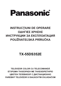 Manual Panasonic TX-55DS352E Televizor LCD