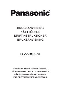 Brugsanvisning Panasonic TX-55DS352E LCD TV