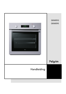 Handleiding Pelgrim OKW595RVS Oven