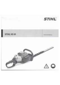 Bedienungsanleitung Stihl HS 81 Heckenschere