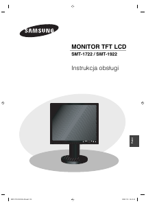 Instrukcja Samsung SMT-1722 Monitor LCD