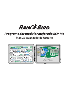 Manual de uso Rainbird ESP-Me Contador de agua