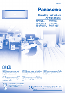 Manual Panasonic CS-NE9JKE Air Conditioner