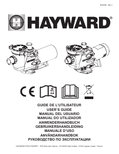 Manuale Hayward Max Flo XL Pompa piscina