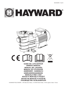 Manuál Hayward Power-Flo II Bazénové čerpadlo
