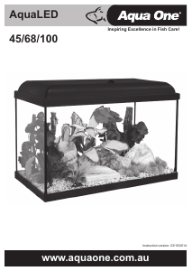 Handleiding Aqua One AquaLED 45 Aquarium