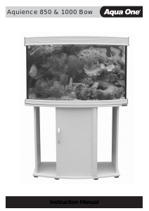 Manual Aqua One Aquience 1000 Bow Aquarium