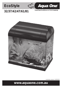 Manual Aqua One EcoStyle 32 Aquarium