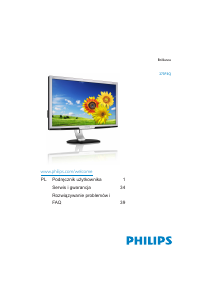 Instrukcja Philips 273P3QPYEB Monitor LED