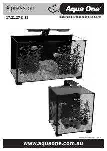 Manual Aqua One Xpression 32 Aquarium