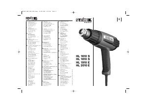 Manual de uso Steinel HL 1610 S Decapador por aire caliente