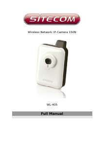 Handleiding Sitecom WL-405 IP camera