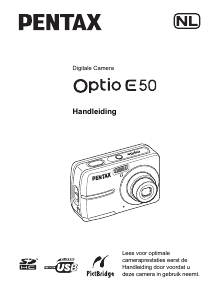 Handleiding Pentax Optio E50 Digitale camera