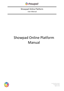 Manual Showpad Online Platform
