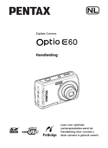 Handleiding Pentax Optio E60 Digitale camera
