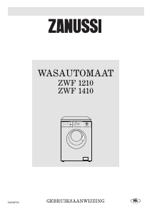 Handleiding Zanussi ZWF 1410 Wasmachine