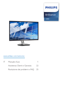 Manuale Philips 328B6QJEB Monitor LED