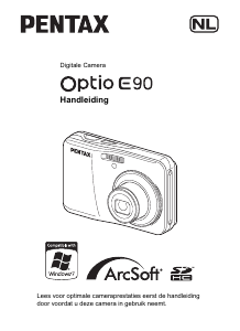 Handleiding Pentax Optio E90 Digitale camera