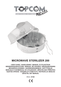 Instrukcja Topcom Microwave 200 Sterylizator