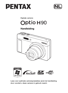 Handleiding Pentax Optio H90 Digitale camera
