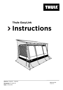 Manuale Thule EasyLink Veranda