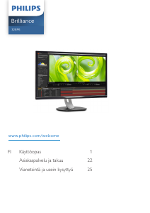 Käyttöohje Philips 328P6VJEB LED-näyttö