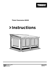 Instrukcja Thule Panorama 8000 Przedsionek pełny