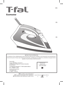 Handleiding Tefal FV1737X0 Ecomaster Strijkijzer