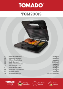 Mode d’emploi Tomado TGM2001S Grill