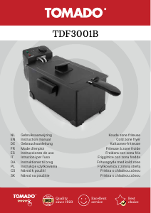 Manuál Tomado TDF3001B Fritéza