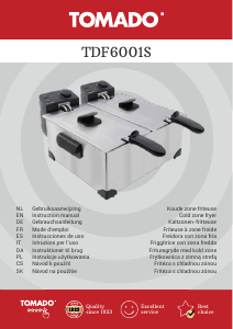 Manuale Tomado TDF6001S Friggitrice