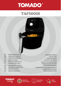 Manual Tomado TAF5001B Deep Fryer