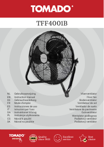 Bedienungsanleitung Tomado TFF4001B Ventilator